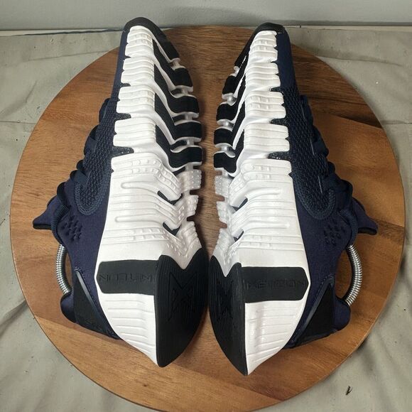 Nike Free Metcon 4 College Navy/White Mens Size 8.5 Training Sneakers CT3886-491 - Picture 4 of 7